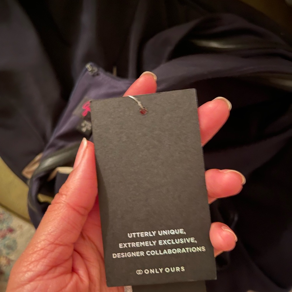 Agua long gown dress from Bloomingdales (Navy) - Picture 12 of 12